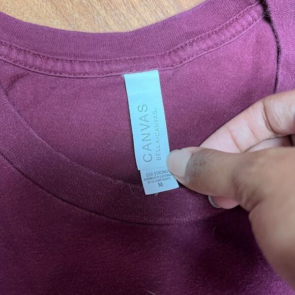 Canvas Bella+Canvas Mens James Taylor Fire & Rain Short Sleeve T-Shirt Medium - Picture 6 of 10